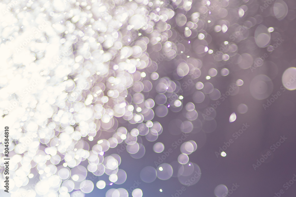 Poster abstract bokeh and various color backgrounds