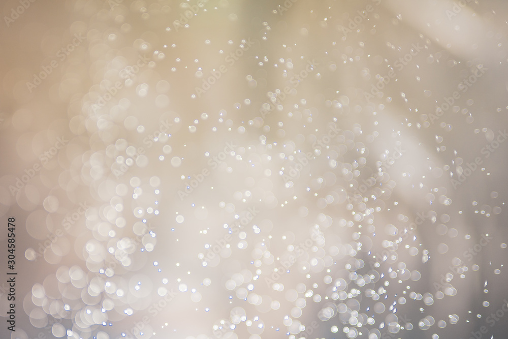 Poster abstract bokeh and various color backgrounds
