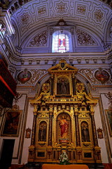 Monastery of St. Jerome Spanish (Monasterio de San Jeronimo), a Roman Catholic church and Hieronymite monastery in Granada, Spain. 