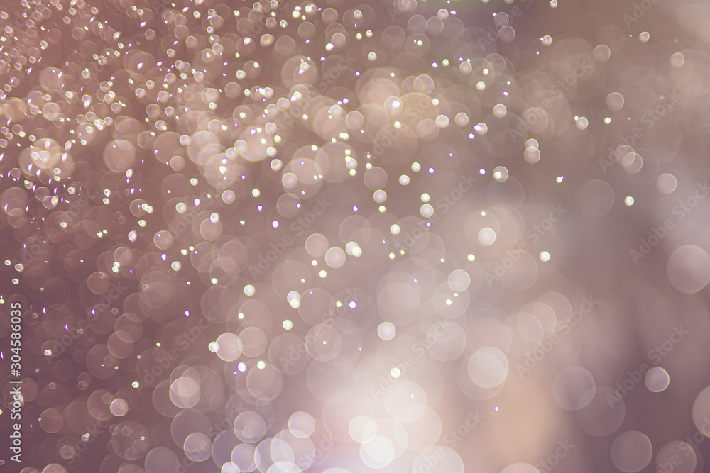 Poster abstract bokeh and various color backgrounds