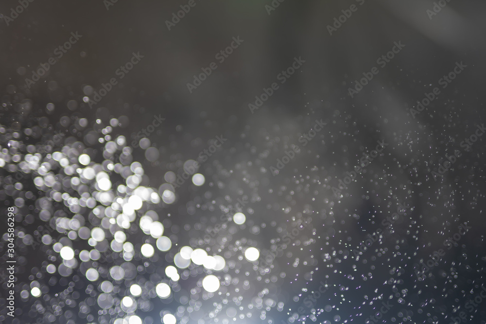 Poster abstract bokeh and various color backgrounds