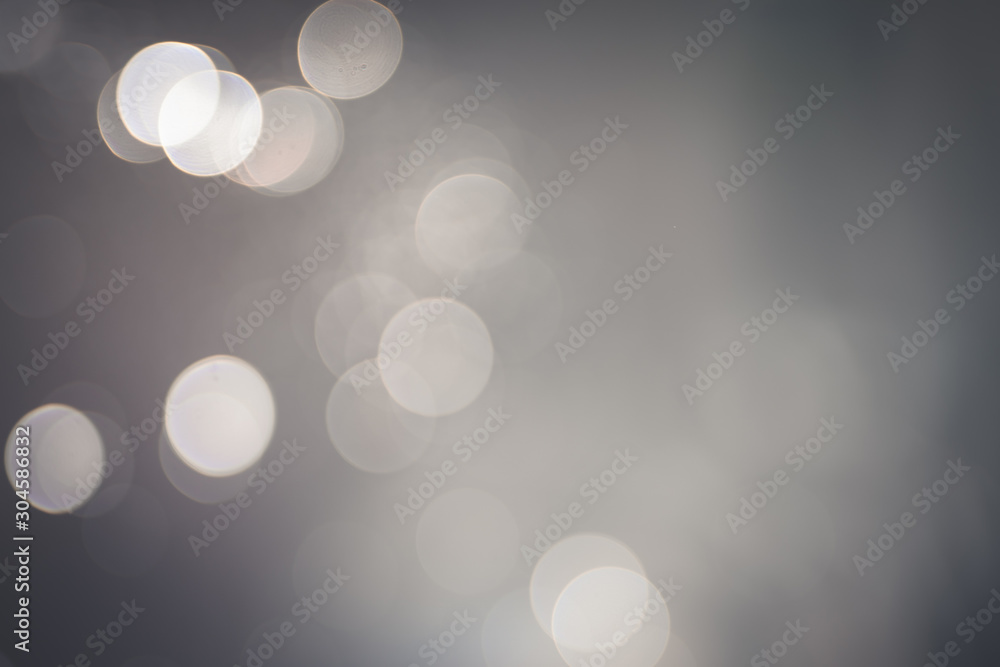 Poster abstract bokeh and various color backgrounds