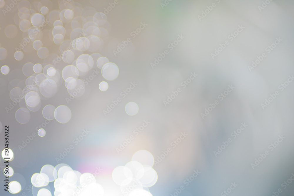 Aufkleber abstract bokeh and various color backgrounds