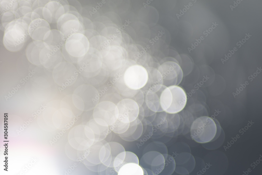 Poster abstract bokeh and various color backgrounds
