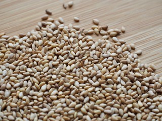 한국의 신선한 유기농 참깨 