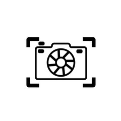 photography concept logo design vector template