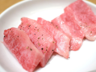 近江牛　焼肉　バラカルビ