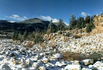 Alluvial Fan Rocky Mountain National Park