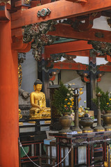 京都 醍醐寺 黄金の仏像