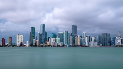 Miami skyline from Key Biscayne 