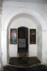 Cave monastery of St. Antony in historical Russian town Chernigov,Ukraine