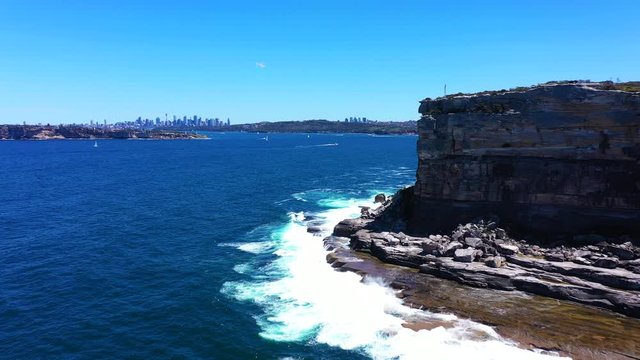 Sydney Harbour - North Head Cliffs