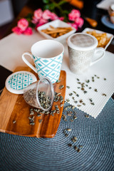 loose tea on the table