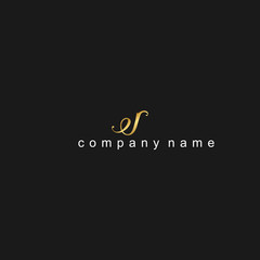 elegant R logo design for your 