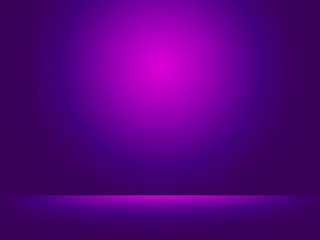 Blue and purple background. Elegant and beautiful studio background.