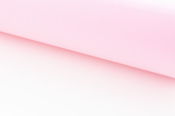 ピンクと白の紙