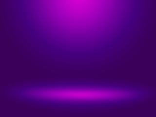 Blue and purple background. Elegant and beautiful studio background.