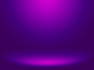 Blue and purple background. Elegant and beautiful studio background.