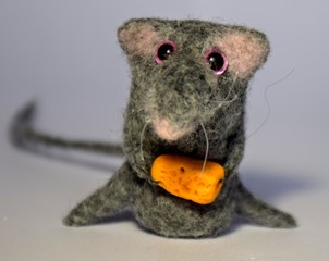  New Year's mouse - a symbol of the coming year