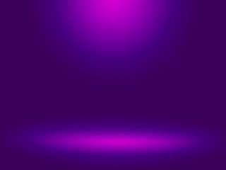 Blue and purple background. Elegant and beautiful studio background.