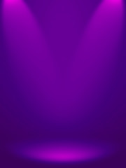 Blue and purple background. Elegant and beautiful studio background.