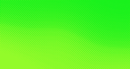 Green yellow pop art background abstract vector comics style blank layout template with clouds beams and isolated dots pattern. For sale banner for your designe 1960s. with copy space eps10