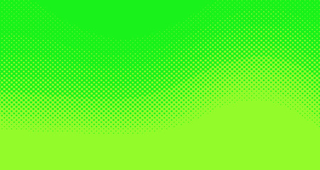 Green yellow pop art background abstract vector comics style blank layout template with clouds beams and isolated dots pattern. For sale banner for your designe 1960s. with copy space eps10