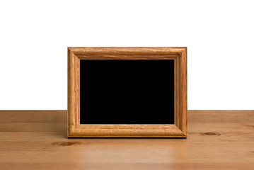 photo frame on table
