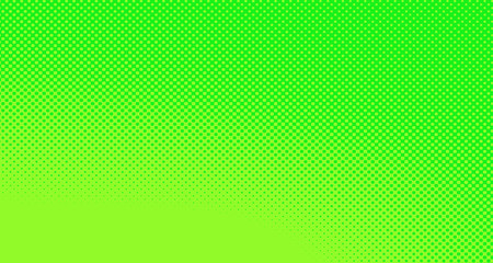 Green yellow pop art background abstract vector comics style blank layout template with clouds beams and isolated dots pattern. For sale banner for your designe 1960s. with copy space eps10