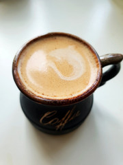 Good morning, coffee and milk