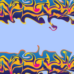 Abstract Liquid Background Vector Design