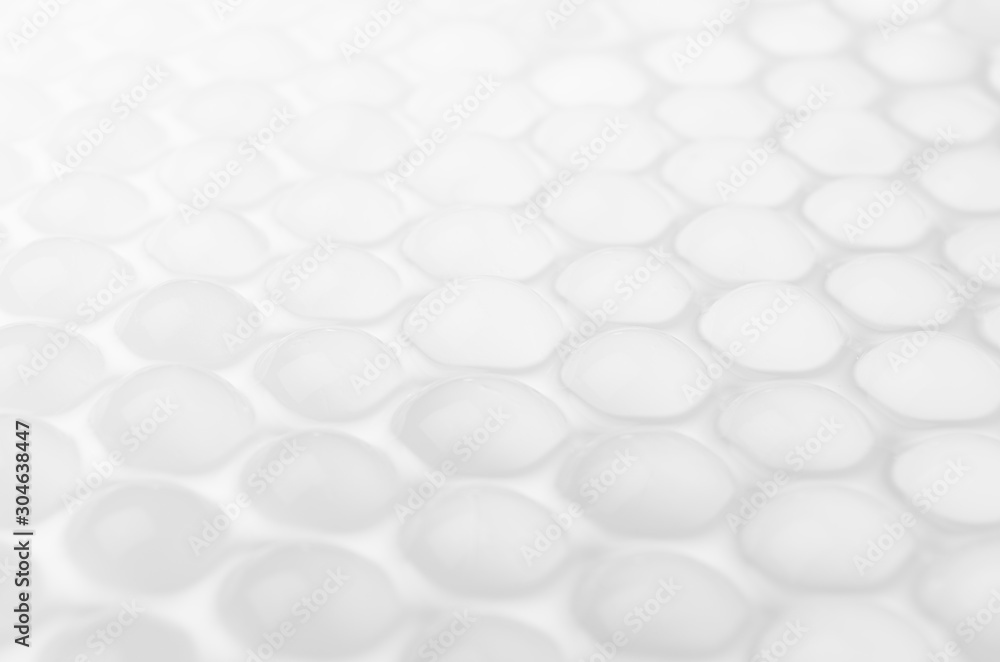 Poster white transparent mesh pattern as abstract background for biotechnology.