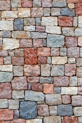 Stone wall texture photo old italian street