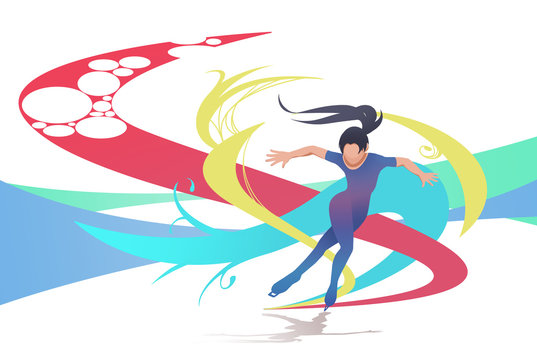 Skating illustrations