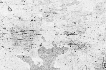 Texture of a concrete wall with cracks and scratches which can be used as a background