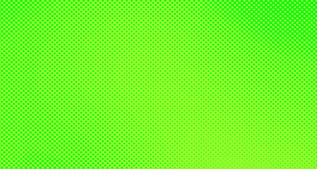Obraz premium Green yellow pop art background abstract vector comics style blank layout template with clouds beams and isolated dots pattern. For sale banner for your designe 1960s. with copy space eps10