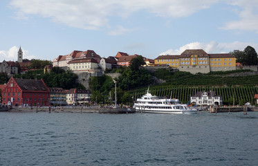 Hafen in Meersburg am Bodensee