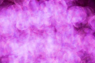 Abstract purple bokeh background