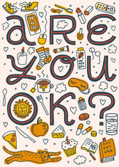 Are You OK? Vertical poster