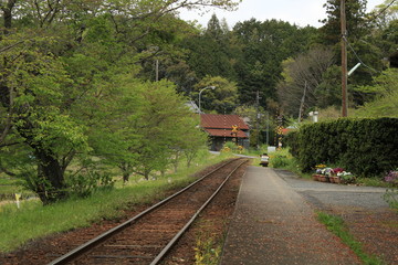 小湊鉄道　飯給駅