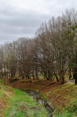 Mgły o wschodzie słońca w Pieninach 