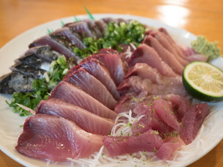 A rare sashimi (medica) from Kochi Prefecture