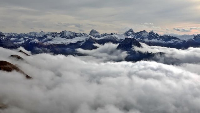 Die Allg&auml;uer Alpen - vom Nebelhorn aus