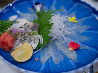 Japanese food (Puffer fish)