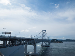 Japanese scenery (Awaji Island, Naruto Bridge)