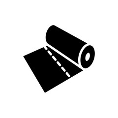 tissue paper icon vector flat design