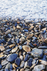 stones on the beach