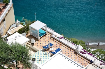 Fototapeta premium Apartment Positano costa amalfitana