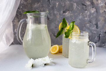 natural homemade lemonade