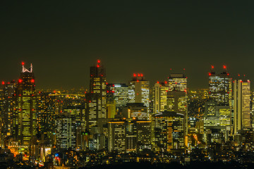 Naklejka premium 東京新宿の風景Scenery of Japan in Tokyo Shinjuku 